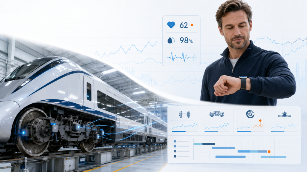 predictive maintenance - train vs man
